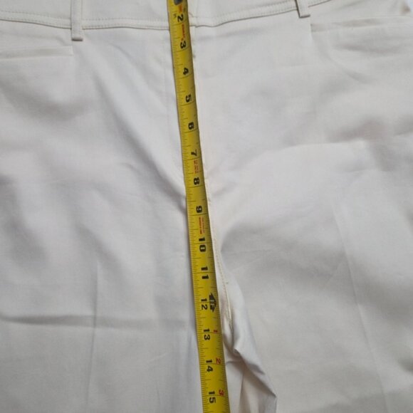 Chico's The Trouser Cream Wide Leg High Rise Pants Size 2 (US 12) - Picture 5 of 10